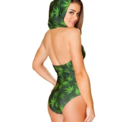 Roma R-3417, 420 Leaf Hooded Rave Rompers -Cheap Swathery Store 3417 Green Back 40160.1526540665.1200.1200 12281.1650305240