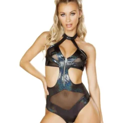 Roma R-3542, Rave Apparel Criss Cross Rompers -Cheap Swathery Store 3542 Blk 33020.1539839718.1200.1200 00296.1539922139