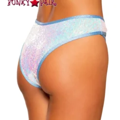 Roma R-3716, CUTOUT FRONT SEQUIN SHORTS -Cheap Swathery Store 3716 LB Back 71806.1646419712
