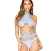Roma R-3834, CUTOUT STRAPPY ROMPER -Cheap Swathery Store 3834 05055.1659982324