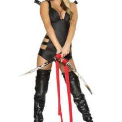 Roma R-4341, Ninja Assassin Romper Costume -Cheap Swathery Store 4341 2 52533.1598743958