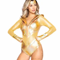 Roma R-4991, Cosplay Golden Heroine Adult Costume