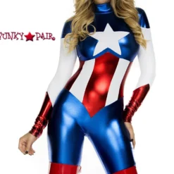 Forplay FP-554700, Astonishing Allegiance Sexy Hero Costume