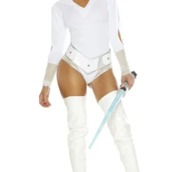 Forplay FP-556522, Far Far Away Space Princess Romper Costume -Cheap Swathery Store 556522 white alt4 lg 07122.1651513916