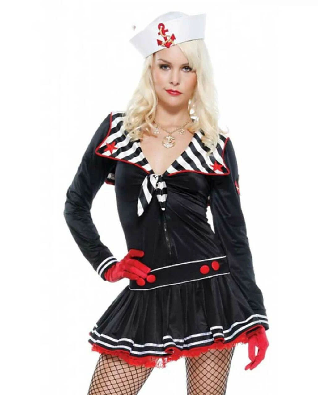 Forplay FP-558522, Deckhand Darling Costume (Clearance Sale) 3 Forplay FP-558522, Deckhand Darling Costume (Clearance Sale)