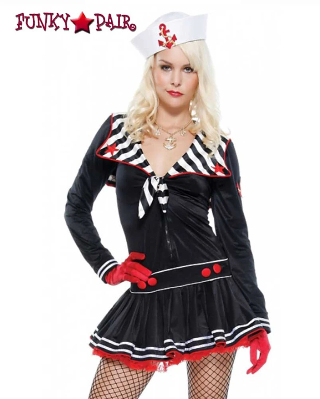 Forplay FP-558522, Deckhand Darling Costume (Clearance Sale) 4 Forplay FP-558522, Deckhand Darling Costume (Clearance Sale) - Image 2