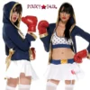 Forplay FP-559517, Pretty Puncher Costume (Clearance Sale) -Cheap Swathery Store 559517 66779.1601160617