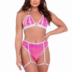 Roma R-6099 - High-Waisted Sequin Raver Shorts -Cheap Swathery Store 6098 6099 HP 03084.1654279325