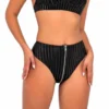 Roma R-6125 - High-Waisted Raver Zip-Up Shorts -Cheap Swathery Store 6125 29930.1649433849