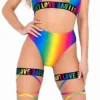 Roma R-6139 - Rainbow High-Waisted Shorts -Cheap Swathery Store 6138 6139 6144 68909.1650007058