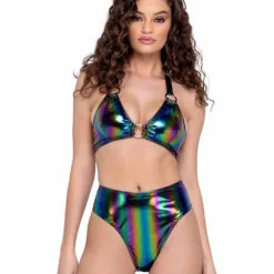 Roma R-6274 - Vinyl High-Waisted Shorts -Cheap Swathery Store 6273 6274 24726.1685775358