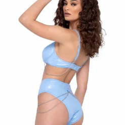 Roma R-6291 - Underwire Bra Top With Chain Detail -Cheap Swathery Store 6291 6292 Back 51658.1685803042