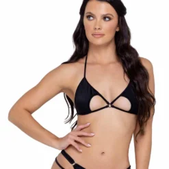 Roma R-6315 - Keyhole Triangle Tie Top