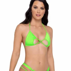 Roma R-6315 - Keyhole Triangle Tie Top -Cheap Swathery Store 6315 Green 17200.1685831101