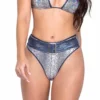 Roma R-6321 - Snake Skin High-Waisted Shorts -Cheap Swathery Store 6321 82185.1685826502