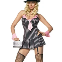 LA-83284, Miss Mafia Costume (Clearance Sale)