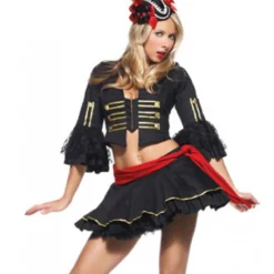LA-83415, Sexy 2PC. Shipwreck Vixen Costume (Clearance Sale)