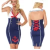 LA-83482, Ahoy There Hottie Sailor Girl Costume (Clearance Sale) -Cheap Swathery Store 83482 73884.1601167282