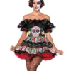 LA-85293, Day Of The Dead Doll Costume -Cheap Swathery Store 85293 10397.1632714035