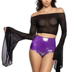 FF-610-H, High Waist Shorts -Cheap Swathery Store FF118 BLK FF610 PUR FT 84247.1714930746