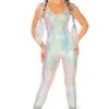 JV-FF143, Rave Apparel Stretch Sequin Catsuit -Cheap Swathery Store FF143 COS FT 75068.1660674099