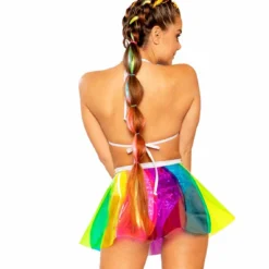 JV-FF379, Pinwheel Vinyl Skirt By J. Valentine -Cheap Swathery Store FF379 FF542 BBL BK 93875.1592346631