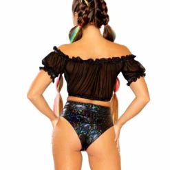 JV-FF389, Metallic High Cut Short -Cheap Swathery Store FF389 FF398 BLK BK 90850.1592373574