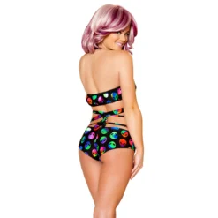 JV-FF466, Rave Light Wrap Halter Top -Cheap Swathery Store FF466 FF467 ALN BCK 75713.1540874483