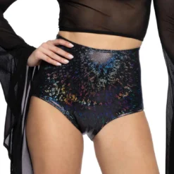 FF-610-H, High Waist Shorts -Cheap Swathery Store FF610 BLK FT 69940.1714930679