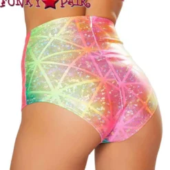 FF610, High Waisted Raver Shorts -Cheap Swathery Store FF610 DiaMoN BCK 78643.1660154463
