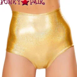 FF610, High Waisted Raver Shorts -Cheap Swathery Store FF610 GLD 74913.1660154463