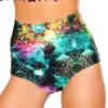 FF610, High Waisted Raver Shorts -Cheap Swathery Store FF610 Jade trance 70435.1660154463
