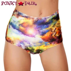 FF610, High Waisted Raver Shorts -Cheap Swathery Store FF610 Space moutain 88377.1660154463
