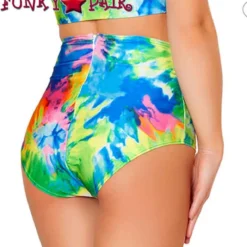 FF610, High Waisted Raver Shorts -Cheap Swathery Store FF610 Tie Dye 91972.1660154463