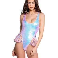 FR104, Sequin Ballerina Bodysuit By J. Valentine -Cheap Swathery Store FR104 BPK FRONT 96219.1656095470