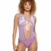 JR-132, Sequin Velvet Bow Bodysuit -Cheap Swathery Store JR132 LAV FT 15098.1714797627