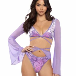 JR-134, Sequin Velvet & Mesh Wrap Bottom -Cheap Swathery Store JR133 JR134 LAV FT 03316.1714829121