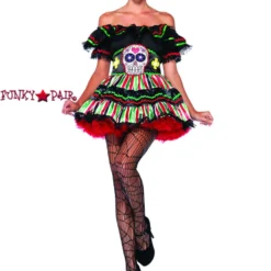 LA-85293, Day Of The Dead Doll Costume -Cheap Swathery Store LA 85293 85954.1632714035
