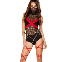 Roma R-10062, Ninja Of Darkness Romper Costume