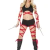R-4676, Deadly Assassin Romper Costume By Roma -Cheap Swathery Store R4676 05162.1658859725
