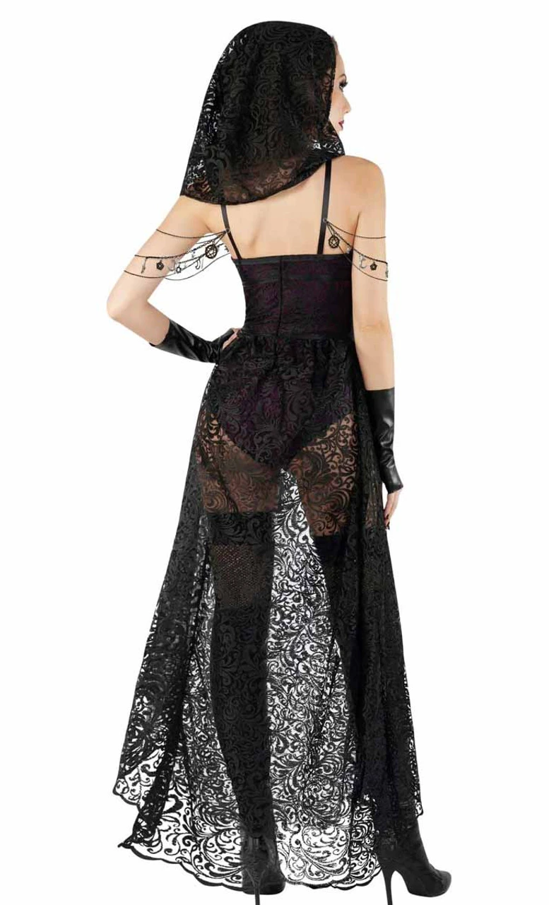 S2098, Sexy Dark Priestess Costume By Starline 4 S2098, Sexy Dark Priestess Costume By Starline - Image 2