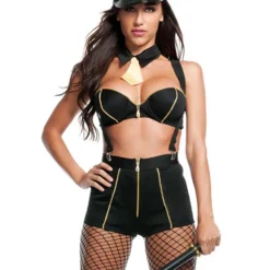 S3270, Sexy 2pc. Undercover Cop Costume