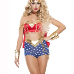 S5165, Sexy Wonder Power Costume