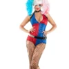 S6020, Suicide Gal Romper Costume -Cheap Swathery Store S6020 87914.1632511647