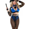 S6047, NAUGHTY NET COP Costume -Cheap Swathery Store S6047 88245.1664381700