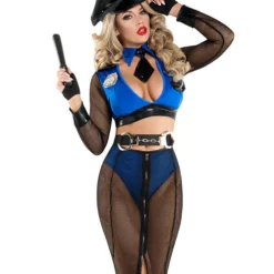 S6047, NAUGHTY NET COP Costume